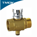 Brass Temperature Measurement Ball Valve with Cheap Price in TMOK Valvula